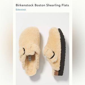 Birkenstock Boston Shearling Flats